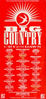 Big Country Tour leaflet